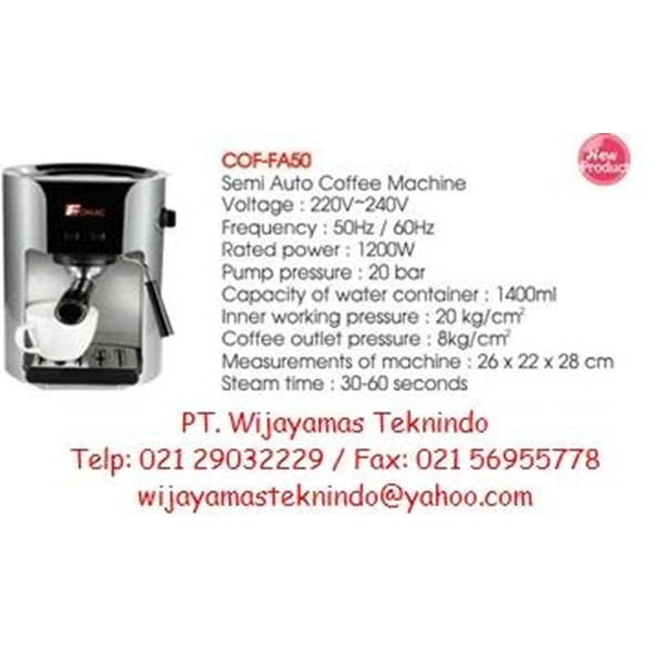 Semi Automatic Coffee Machine (Semi Automatic Coffee Machine) COF-FA50