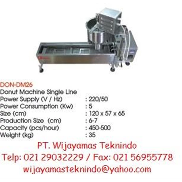 Donut Machine (Mesin Pencetak Donat) DM-26