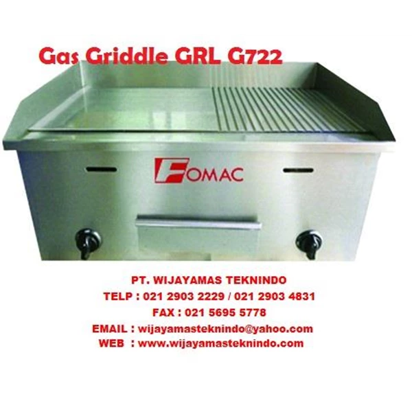 Mesin Pemanggang Gas Griddle GRL-G722