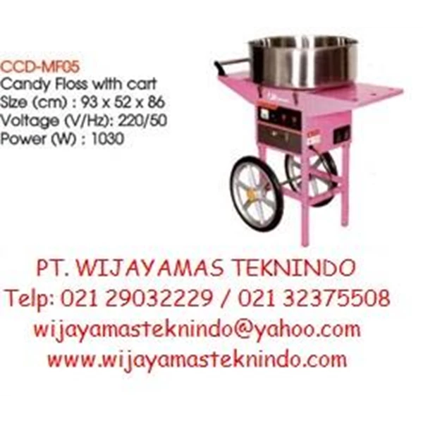 Cotton Candy Machine Electric With Chart CCD-MF05