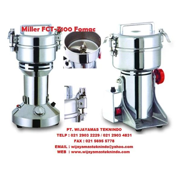 Mesin Penggiling Bumbu-Tepung Miller FCT-Z100 Fomac