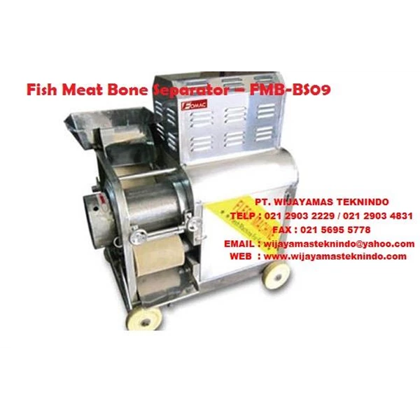 Mesin Pengolah Ikan Fish Meat Bone Separator Machine FMB-BS09 Fomac 