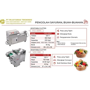 VGC-300 Vegetable Cutter - Alat Pemotong Sayuran - Mesin Pemotong buah dan sayuran MBG - Makan Bergizi gratis