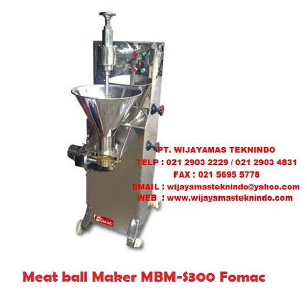 Mesin Cetak Bakso Meat ball Maker MBM-S300 Fomac