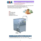 Continuous Ice Cream Freezer (Mesin Pembuat Es krim) CF-50LPH - CF-100LPH 1