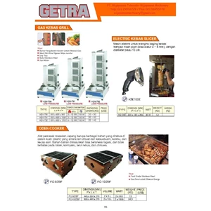 Gas Kebab Grill, Slicer & Oden Cooker HGV-790 - KSE100E - FC-10-2BF