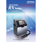 Ink Jet RX Series Printer Standard Model RX-SD-160 W HITACHI 1