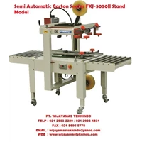 Semi Automatic Carton Sealer FXJ-5050II Stand Model