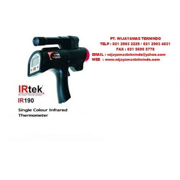 Single Colour Infrared Thermometer IR190 Merk Irtek