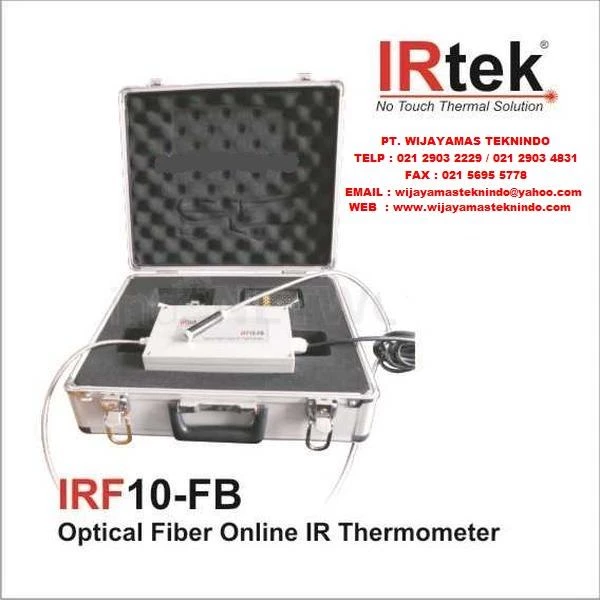 Optical Fiber Online Infrared Thermometer IRF10-FB Merk Irtek