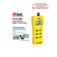 Laser Infrared Hygro-Thermometer HVAC80 Merk Irtek