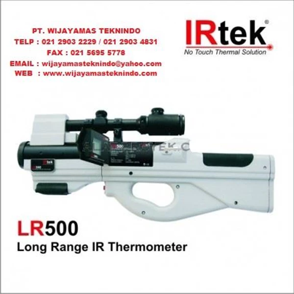 Thermo Hunter Long Range Infrared Thermometer LR500 Merk Irtek