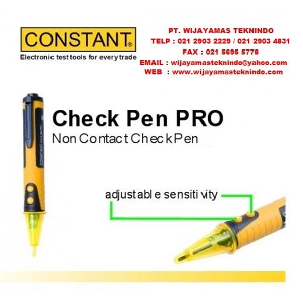 Check Pen Pro Non Contact Check Pen Merk Costant