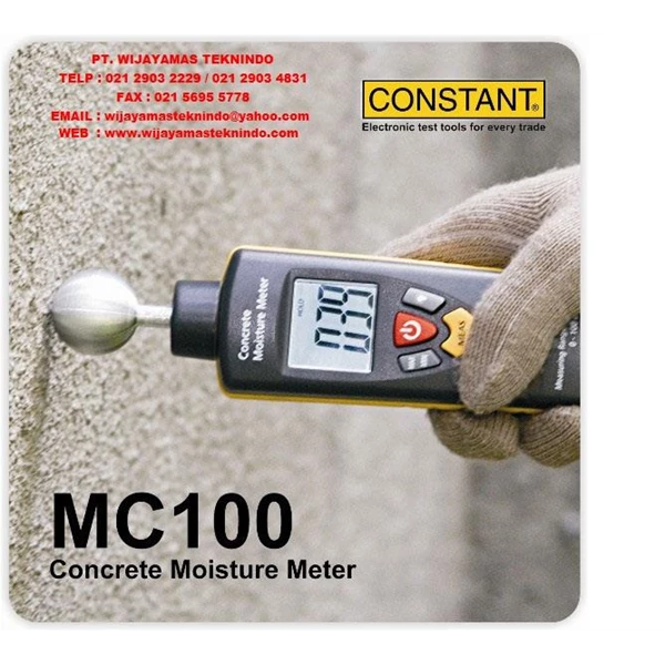 Concrete Moisture Meter MC100 Merk Constant
