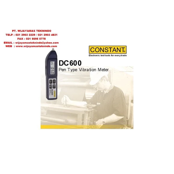 Pen Type Vibration Meter DC600 Merk Constant