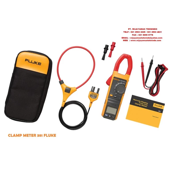 Fluke 381 Remote Display True RMS AC-DC Clamp Meter with iFlex®