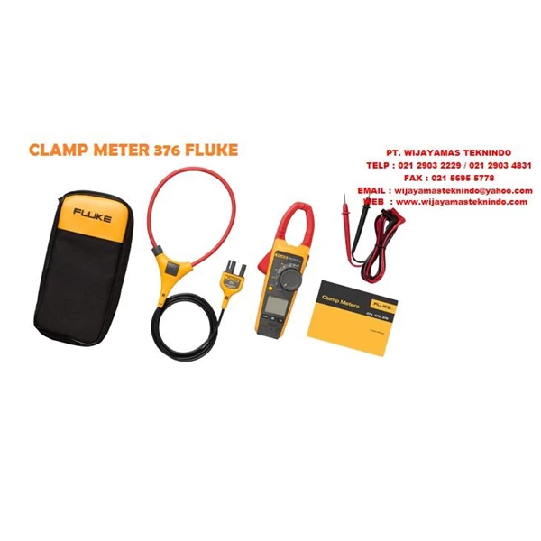 Fluke 376 True RMS AC-DC Clamp Meter with iFlex ®