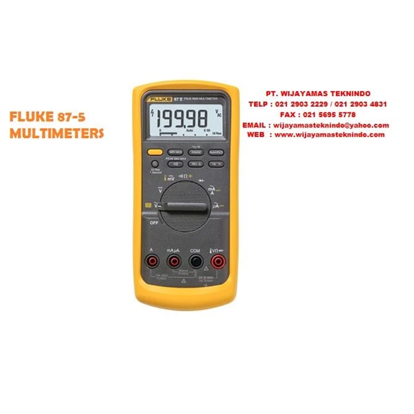 Fluke 87 - 83 Series V Digital Multimeters The Industrial Standard