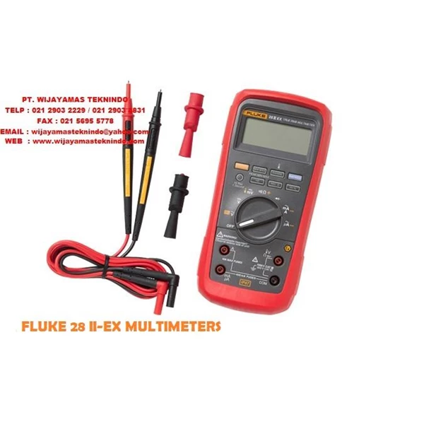Fluke 28 II Ex Intrinsically Safe True-rms Digital Multimeter
