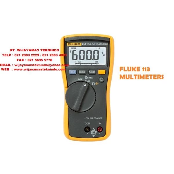 Digital Multimeters: Fluke 113 Utility Multimeter