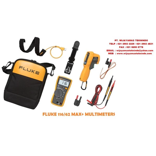 Fluke 116-62 MAX+ Technician’s Combo Kit