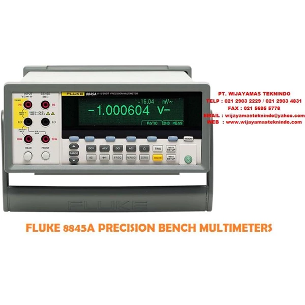 Fluke 8845A-8846A 6.5 Digit Precision Multimeters