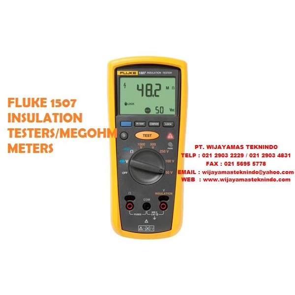 Fluke 1507 And 1503 Insulation Resistance Testers