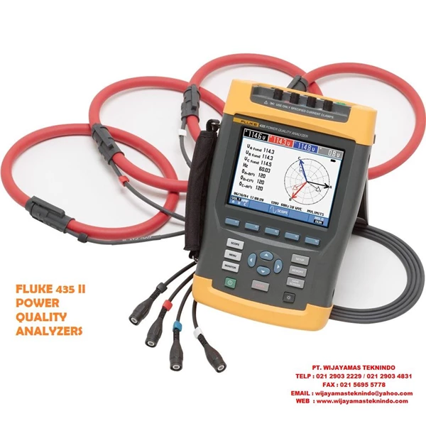 Fluke 437-435-434 Series II 400Hz Power Quality and Energy Analyzer