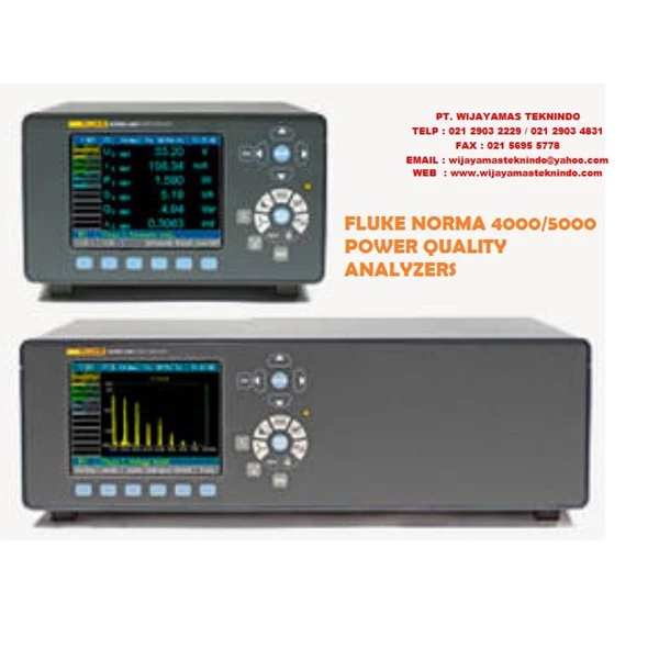 Fluke Norma 4000 And 5000 High Precision Power Analyzers