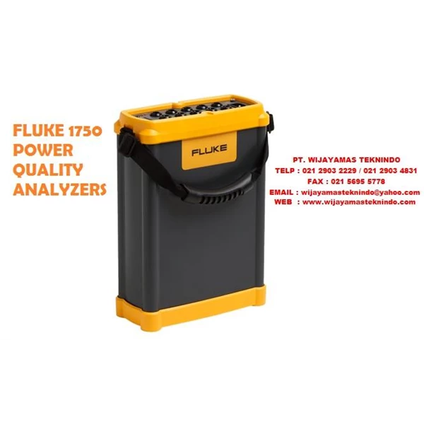 Fluke 1750 And 1760 Three-Phase Power Quality Recorder
