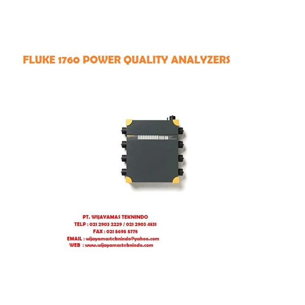 Fluke 1750 And 1760 Three-Phase Power Quality Recorder