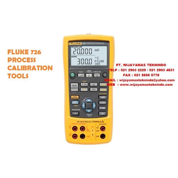 Fluke 726 And 725 Precision Multifunction Process Calibrator