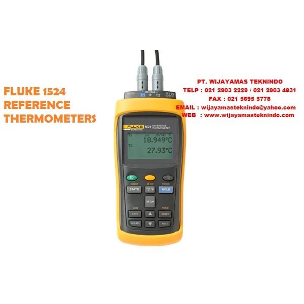 Fluke Calibration 1523 And 1524 Handheld Thermometer Readout
