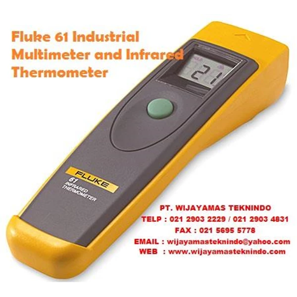Fluke 61 Industrial Multimeter and Infrared Thermometer 