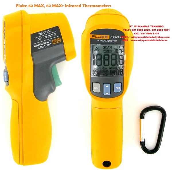 Fluke 62 MAX And MAX 62 + Infrared Thermometers