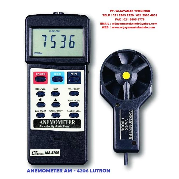 Anemometer AM - 4206 LUTRON