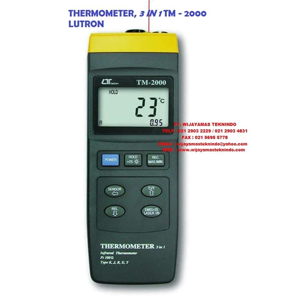 3 in 1 THERMOMETER TM-2000 LUTRON