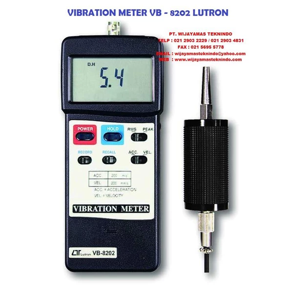 VIBRATION METERS VB-8202 LUTRON