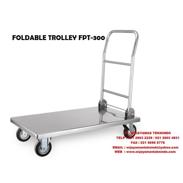 FOLDABLE TROLLEY FPT-300 QUALITY