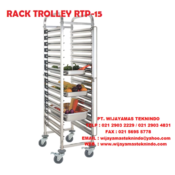 RACK TROLLEY RTP - 15 MUTU