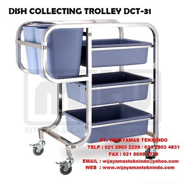 DISH TROLLEY COLLEECTING DCT-31 QUALITY