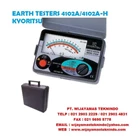 EARTH TESTERS 4102A and KYORITSU 4102A-H 1