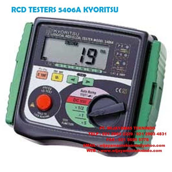 RCD TESTERS 5406A KYORITSU