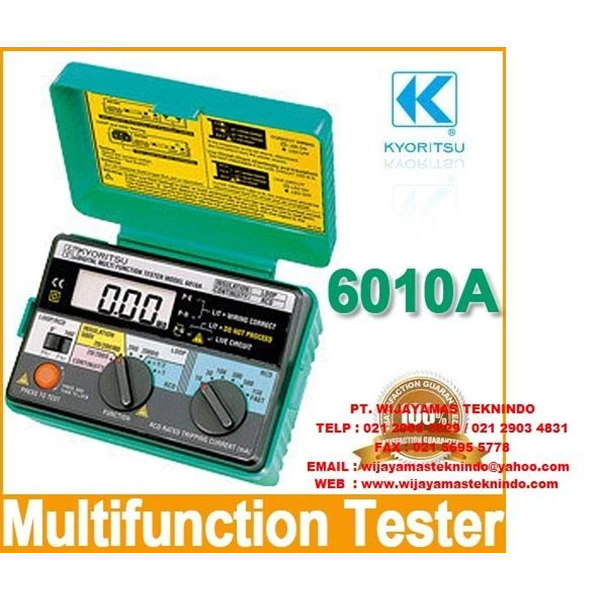 MULTI FUNCTION TESTERS 6010A-KYORITSU 6011A