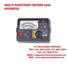 MULTI FUNCTION TESTERS 6018 KYORITSU 1