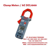 Clamp Meters AC DCL1000 (With Case ) Sanwa 