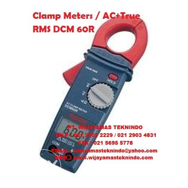 Clamp Meters AC True RMS DCM 60R Sanwa