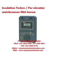 Insulation Testers For elevator maintenance M53 Sanwa