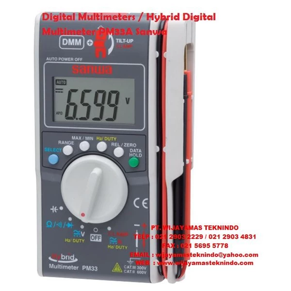 Hybrid Digital Multimeter PM33A Sanwa
