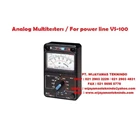 Analog Multitesters／For power line VS-100 (Current-limiting fuse 100kA breaking capacity is installed) Sanwa 1